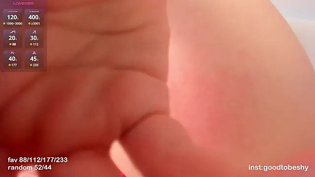 Snapshot of goodtobeshy chatting on February 27, 10:59 am goodtobeshy online show from February 27, 10:59 am