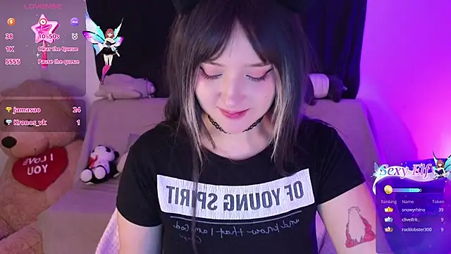 KuroChan420 online show from February 28, 1:47 am