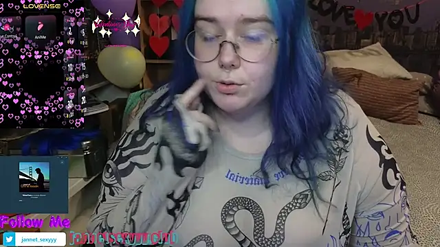 JannetPie online show from February 19, 5:16 pm