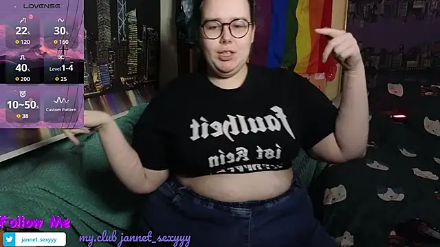 JannetPie online show from October 1, 11:00 pm