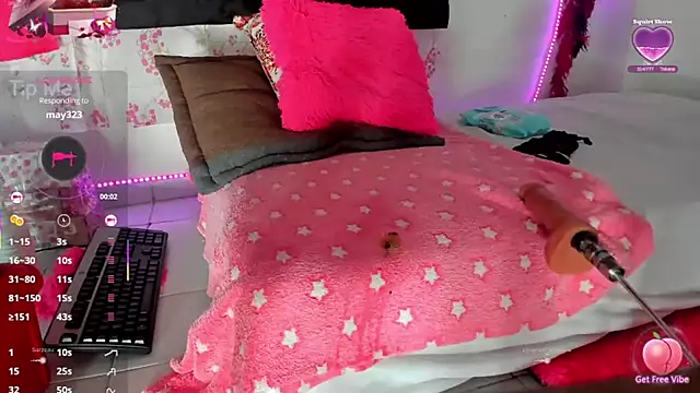 samantha  smile online show from February 9, 6:11 am