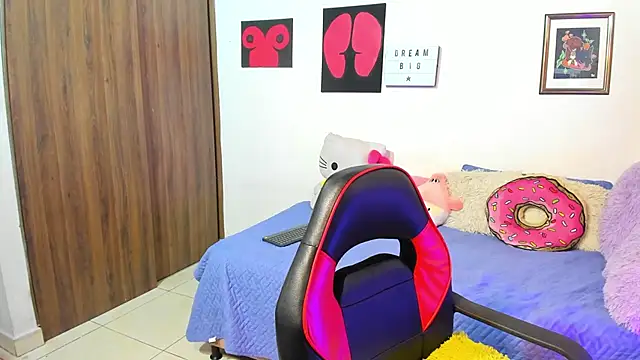 Snapshot of LillyCandy chatting on February 22, 6:28 pm LillyCandy online show from February 22, 6:28 pm