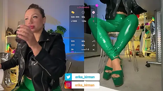 Erika Kirman online show from December 13, 9:57 am