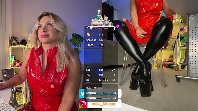 Erika Kirman online show from December 28, 3:59 pm