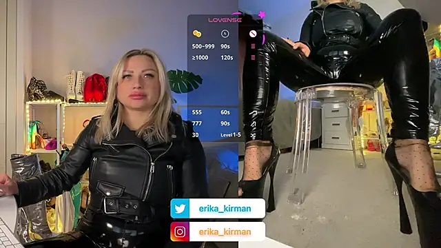 Erika Kirman online show from January 26, 12:01 pm