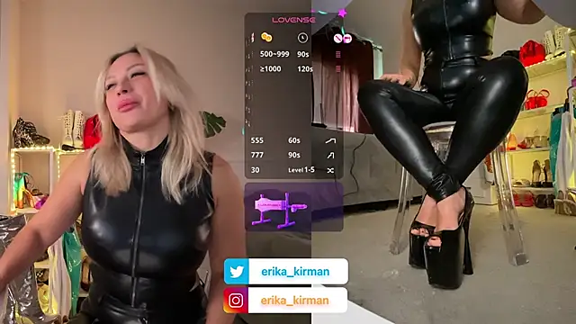 Erika Kirman online show from January 31, 3:22 pm