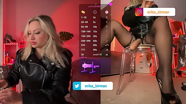 Erika Kirman online show from February 7, 4:56 pm