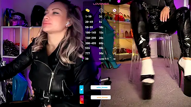 Erika Kirman online show from December 14, 11:04 am