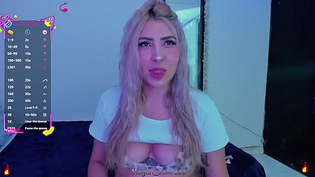 megan sexrose online show from January 10, 1:07 am