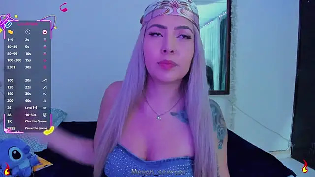 megan sexrose online show from January 14, 3:23 am