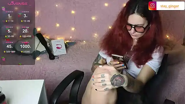 Ginger Stay online show from March 2, 7:56 pm