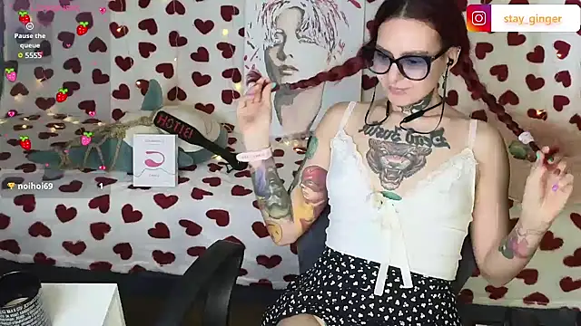 Ginger Stay online show from March 22, 7:15 am