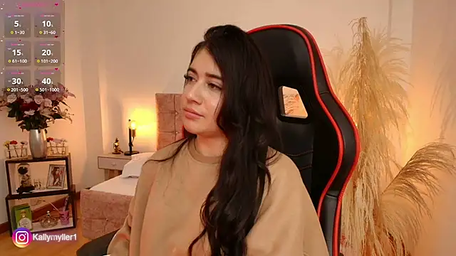 Snapshot of KallyMyller1 chatting on February 22, 11:03 pm KallyMyller1 online show from February 22, 11:03 pm