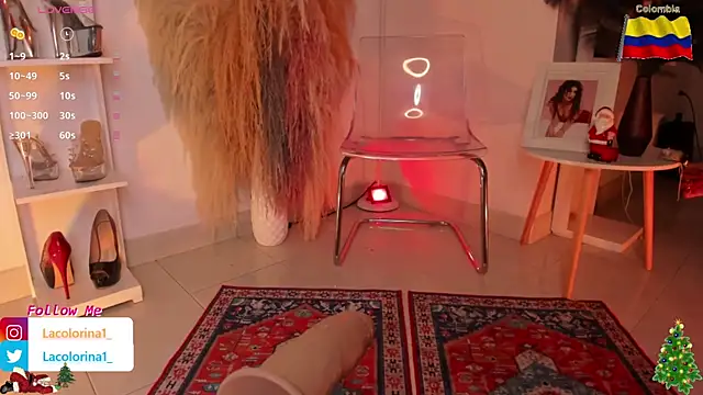 LaColorina  online show from December 23, 12:30 am