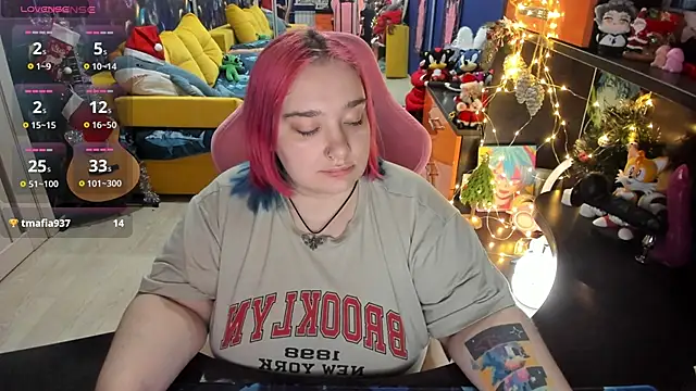 Snapshot of Softie_Sofy chatting on January 8, 5:27 am Softie Sofy online show from January 8, 5:27 am