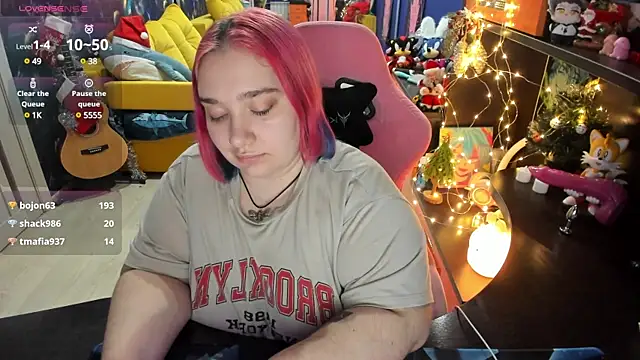 Snapshot of Softie_Sofy chatting on January 8, 8:27 am Softie Sofy online show from January 8, 8:27 am