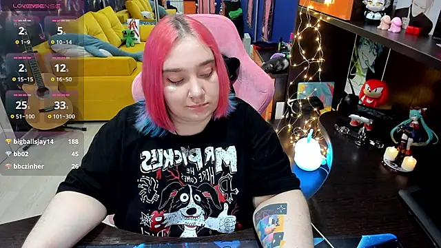 Snapshot of Softie_Sofy chatting on January 21, 8:41 am Softie Sofy online show from January 21, 8:41 am