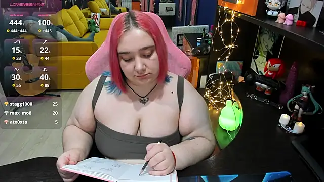 Snapshot of Softie_Sofy chatting on January 24, 8:44 am Softie Sofy online show from January 24, 8:44 am