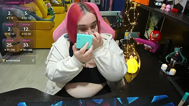 Snapshot of Softie_Sofy chatting on January 24, 1:47 pm Softie Sofy online show from January 24, 1:47 pm