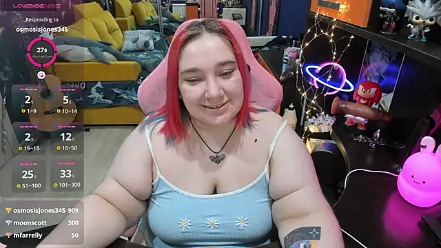 Snapshot of Softie_Sofy chatting on March 14, 9:46 am Softie Sofy online show from March 14, 9:46 am