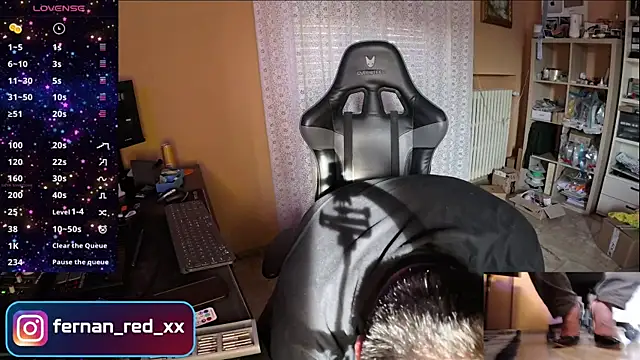 fernan redsxxx online show from April 17, 4:10 pm