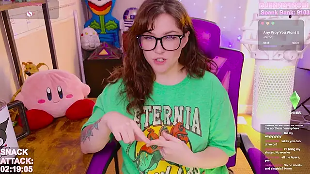 JennKenobi online show from March 17, 3:40 pm