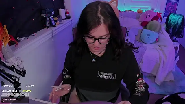 JennKenobi online show from October 21, 2:51 pm