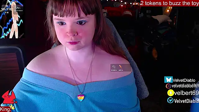 VelvetDiablo online show from January 8, 1:11 am