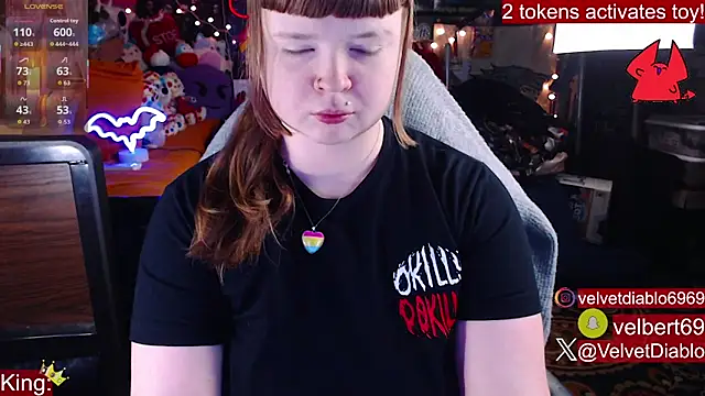 VelvetDiablo online show from September 9, 11:26 pm