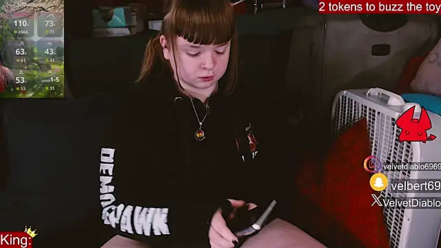 VelvetDiablo online show from March 26, 12:28 am