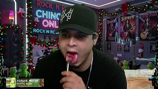 chino roz online show from December 22, 8:28 pm