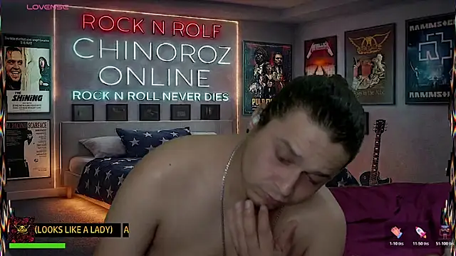 chino roz online show from April 8, 12:21 am