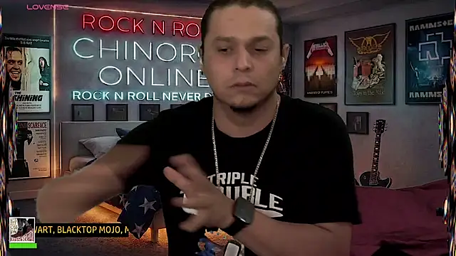 chino roz online show from April 8, 5:24 pm