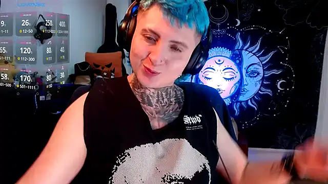 Marieblueeyes online show from February 7, 2:40 am