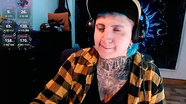 Marieblueeyes online show from February 17, 7:37 am