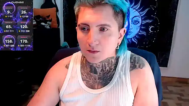 Marieblueeyes online show from February 18, 6:37 am