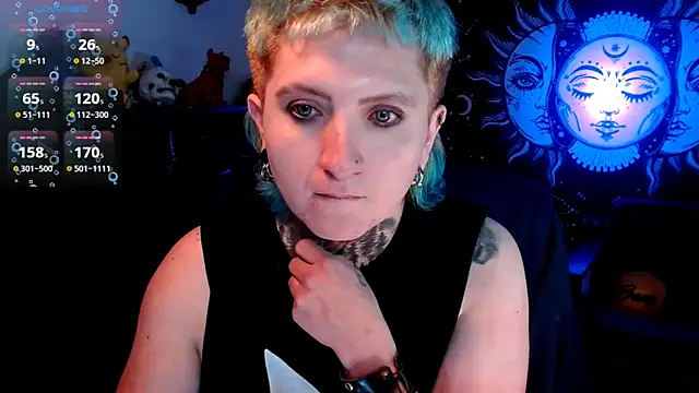 Marieblueeyes online show from March 15, 5:52 am