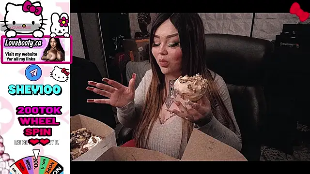 Snapshot of sheylagoddess11 chatting on February 7, 6:50 am sheylagoddess11 online show from February 7, 6:50 am