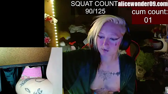 alicewonder09 online show from February 7, 5:10 am