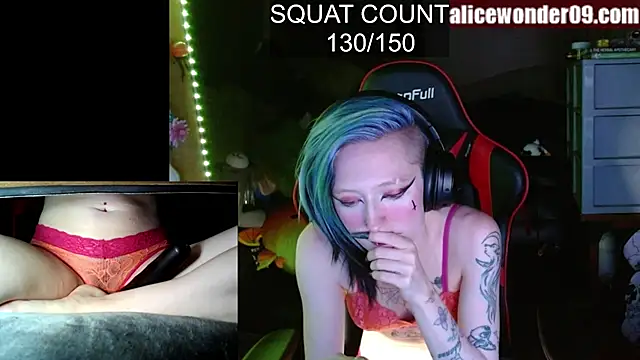 alicewonder09 online show from March 1, 4:37 am