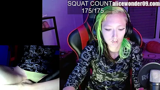 alicewonder09 online show from September 24, 5:44 am