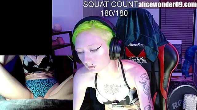 alicewonder09 online show from October 8, 4:10 am