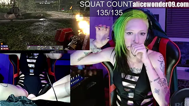 alicewonder09 online show from October 13, 4:56 am