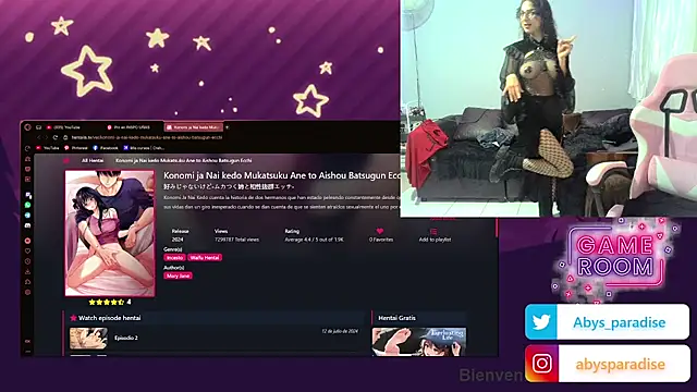 Abysparadise online show from September 18, 4:25 am