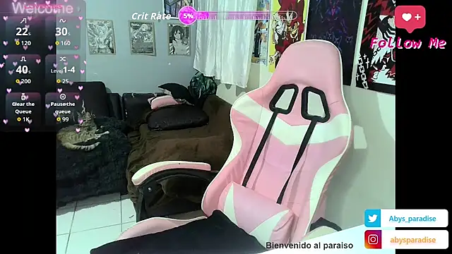 Abysparadise online show from October 17, 4:15 am