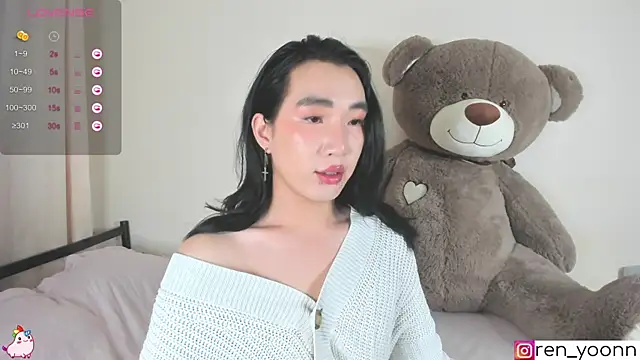 Ren yoon online show from October 17, 1:42 am