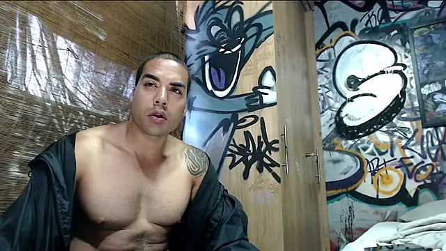 Justin Frank online show from April 12, 5:40 pm