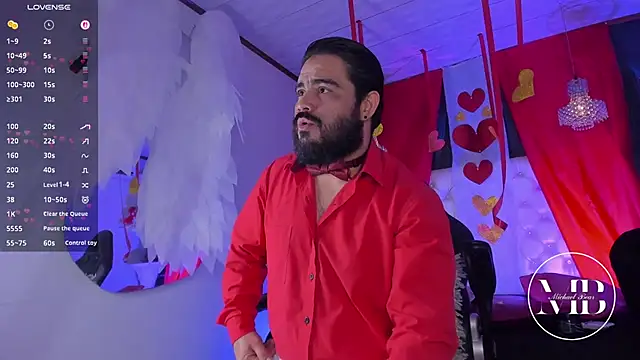 Snapshot of MichaelBear_ chatting on February 15, 1:31 pm MichaelBear online show from February 15, 1:31 pm