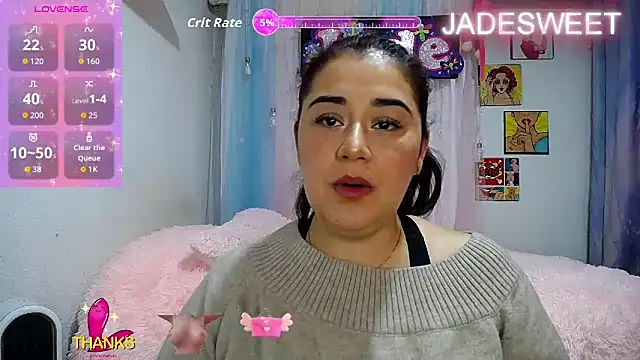 Snapshot of JADE_SWEET2 chatting on February 7, 12:14 am JADE SWEET2 online show from February 7, 12:14 am