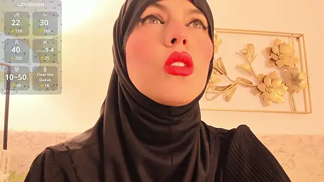 Snapshot of hanajameela chatting on February 3, 11:42 am hanajameela online show from February 3, 11:42 am